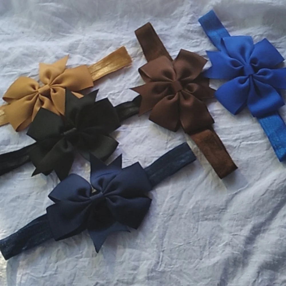 Baby Grosgrain Ribbon Hair Bows 3